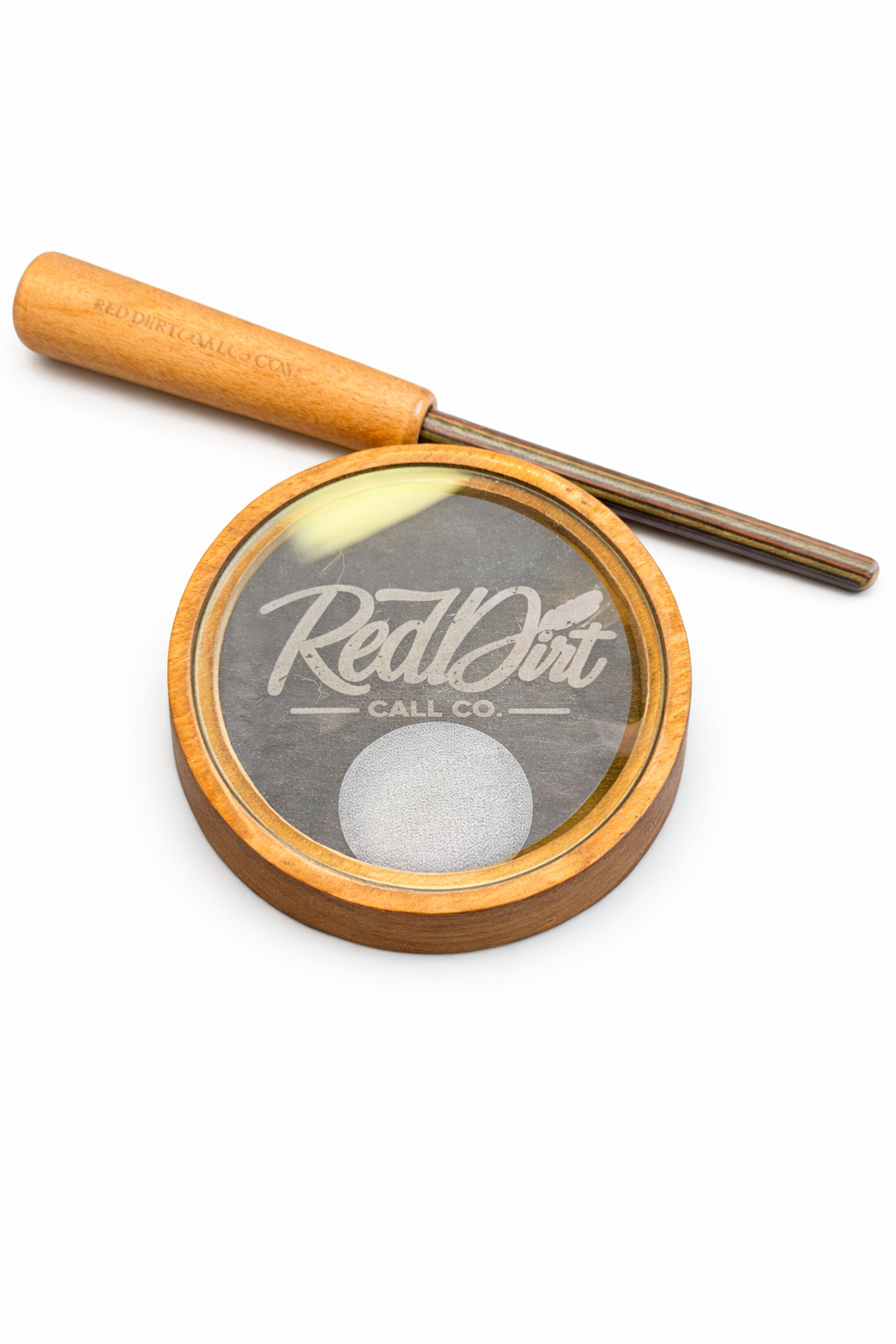 Pot Call- Glass over Slate (Single Side)